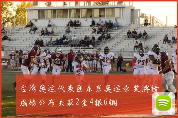 台湾奥运代表团东京奥运会奖牌榜成绩公布共获2金4银6铜